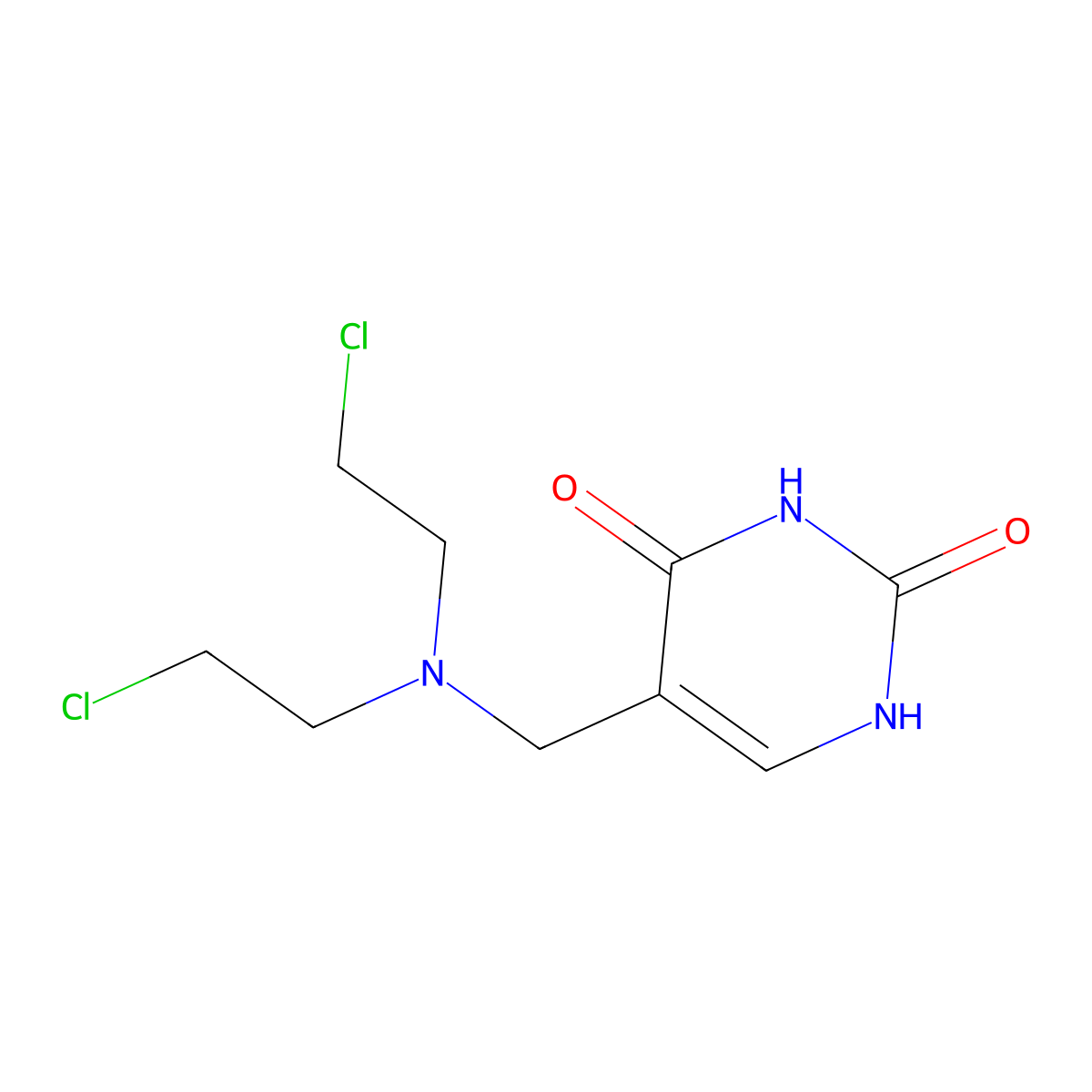 Thyminalkylamine molecular structure, CAS 7264-21-3