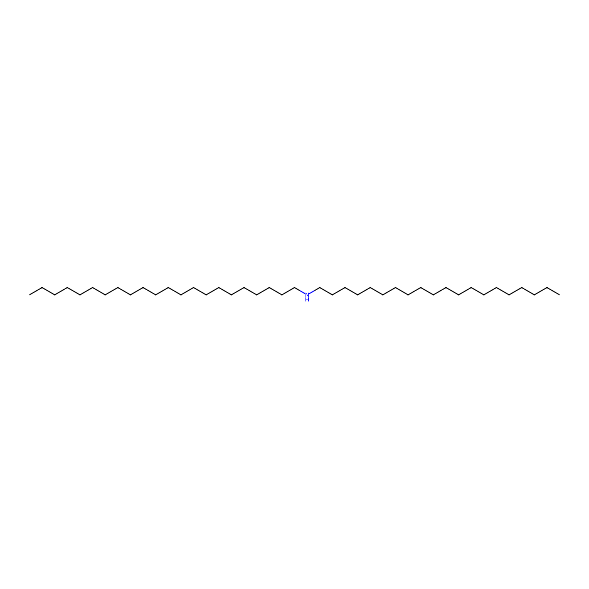 N-Icosyldocosylamine molecular structure, CAS 7268-58-8