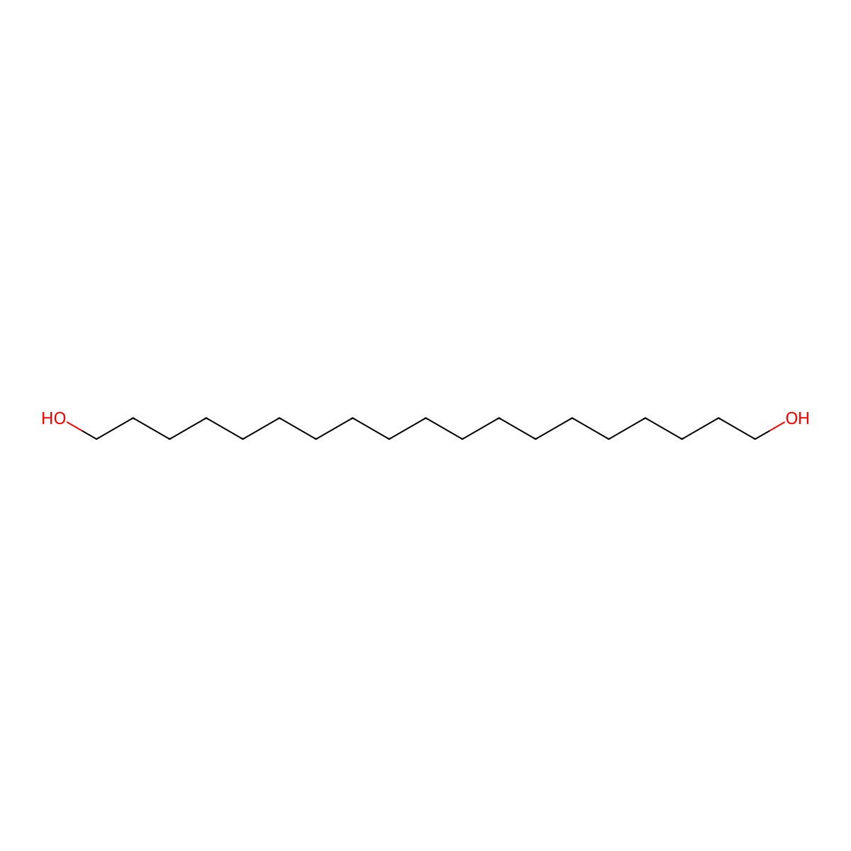Nonadecane-1,19-diol molecular structure, CAS 7268-65-7