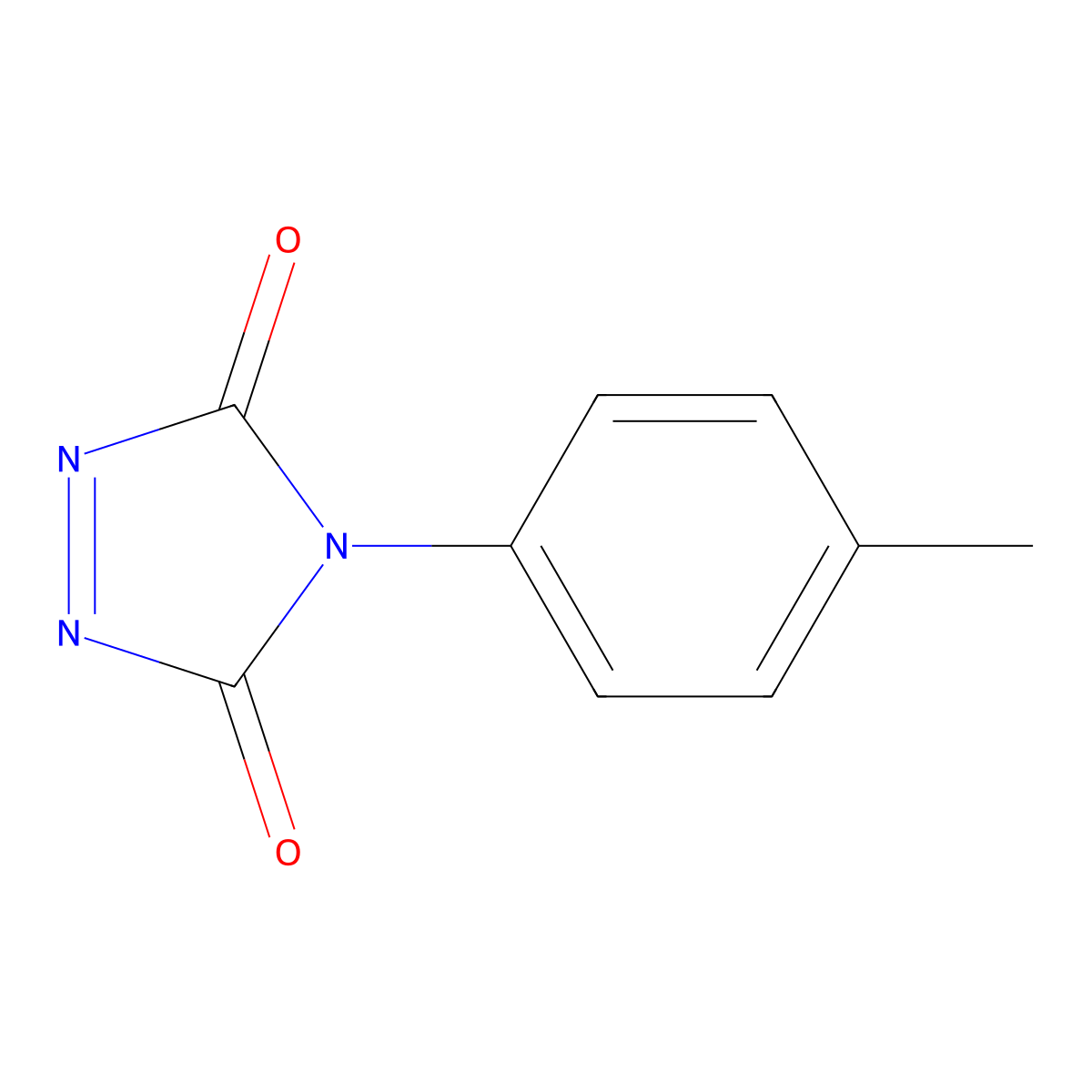 4-p-Tolyl[1,2,4]triazole-3,5-dione molecular structure, CAS 72708-83-9