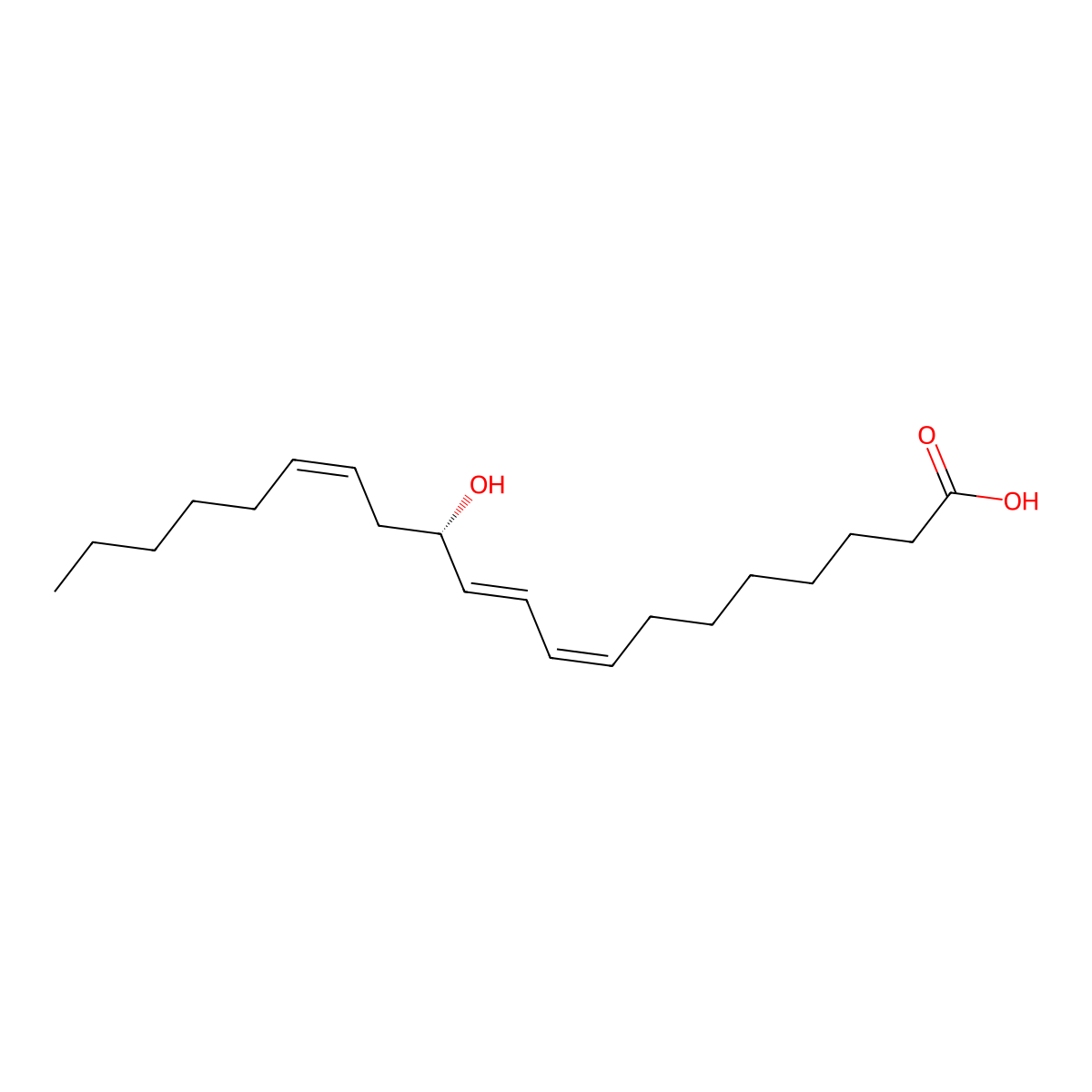 12(S)-HETrE molecular structure, CAS 72710-10-2