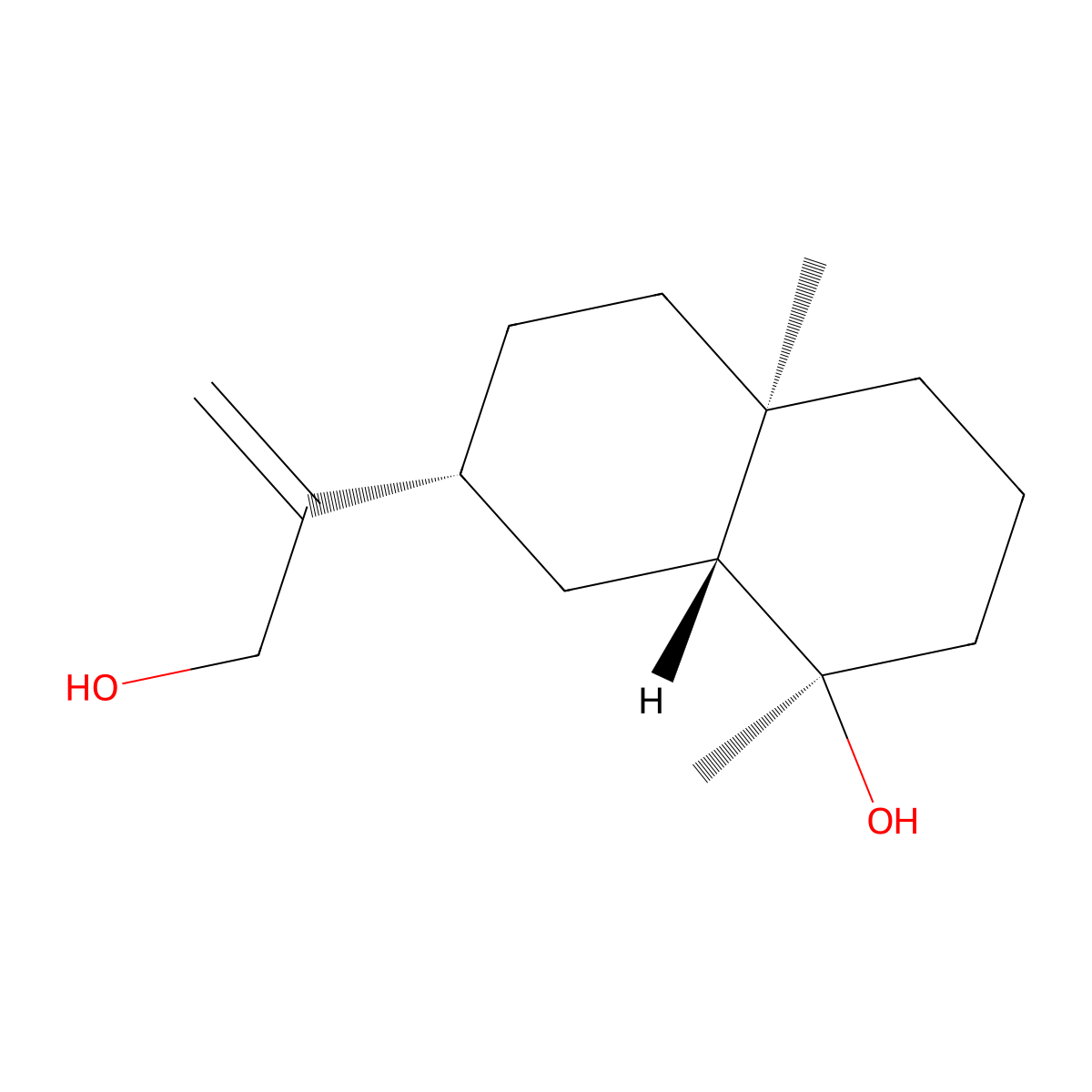 Ilicic Alcohol molecular structure, CAS 72715-02-7