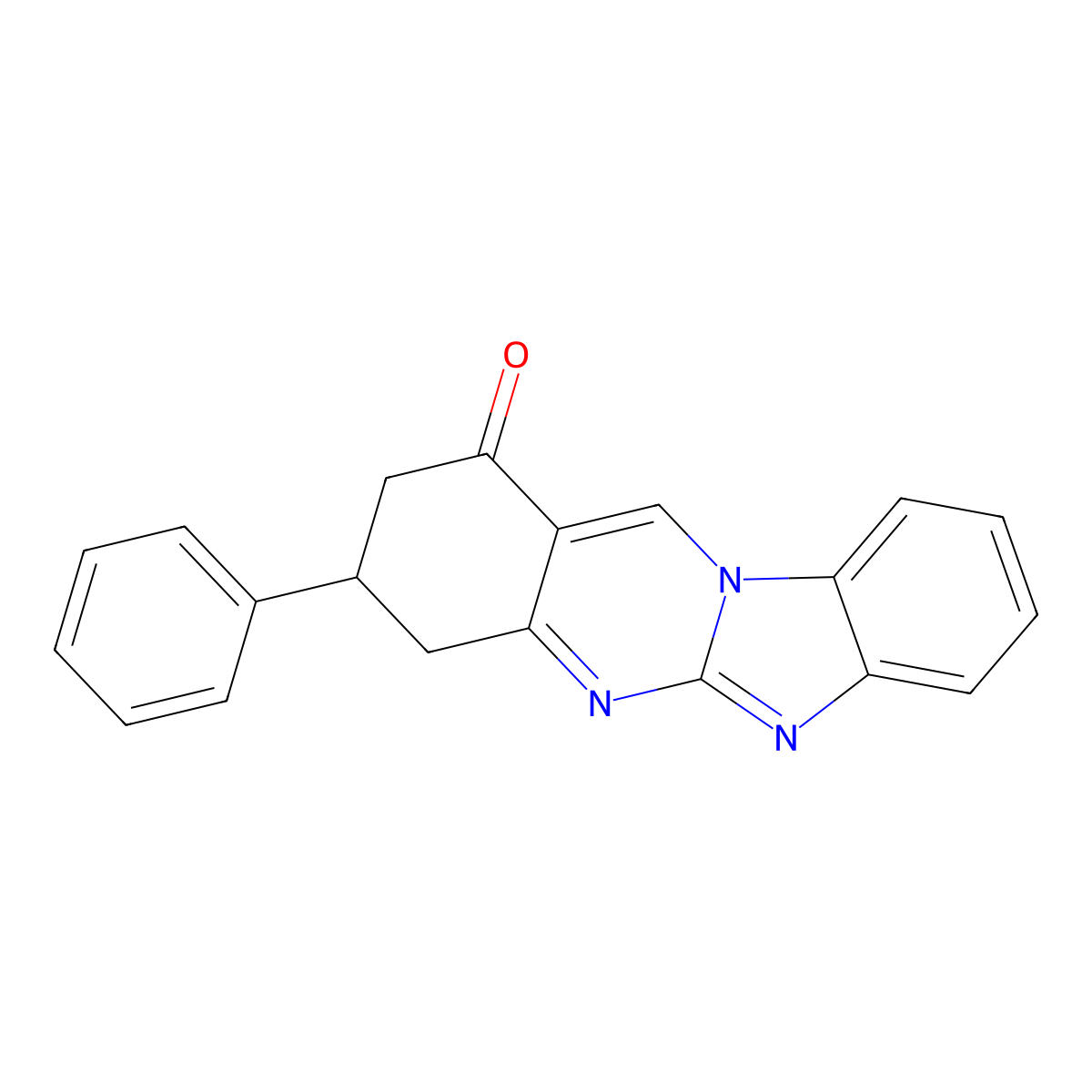 3-phenyl-3,4-dihydrobenzimidazo[2,1-b]quinazolin-1(2H)-one molecular structure, CAS 727393-42-2