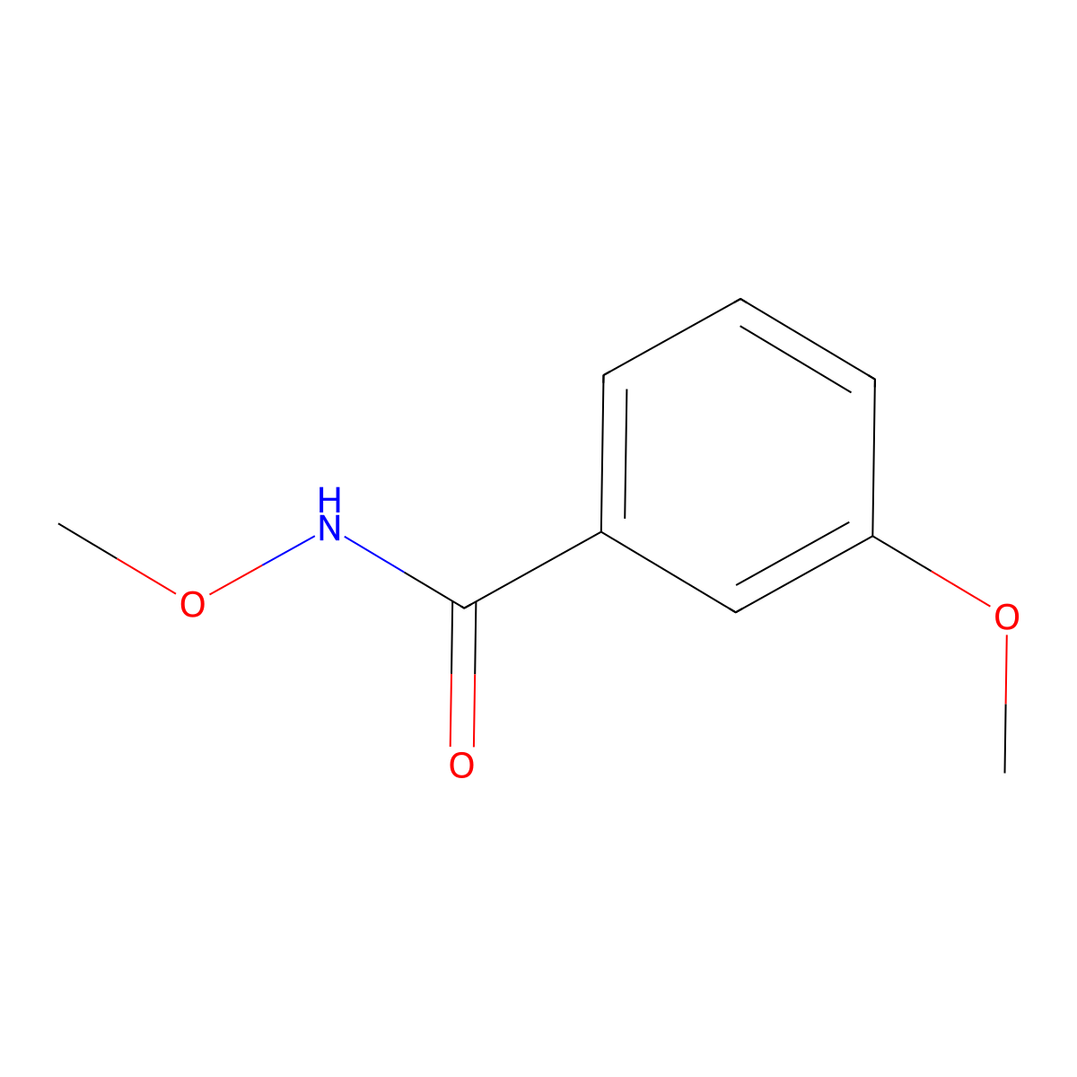 N,3-Dimethoxybenzamide molecular structure, CAS 72755-12-5