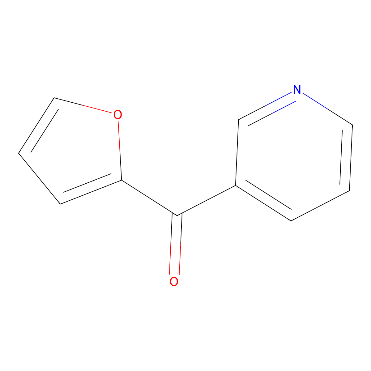 3-(2-Furanoyl)pyridine molecular structure, CAS 72770-55-9