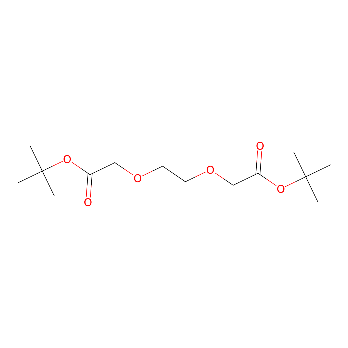 Boc-PEG1-Boc molecular structure, CAS 727729-33-1