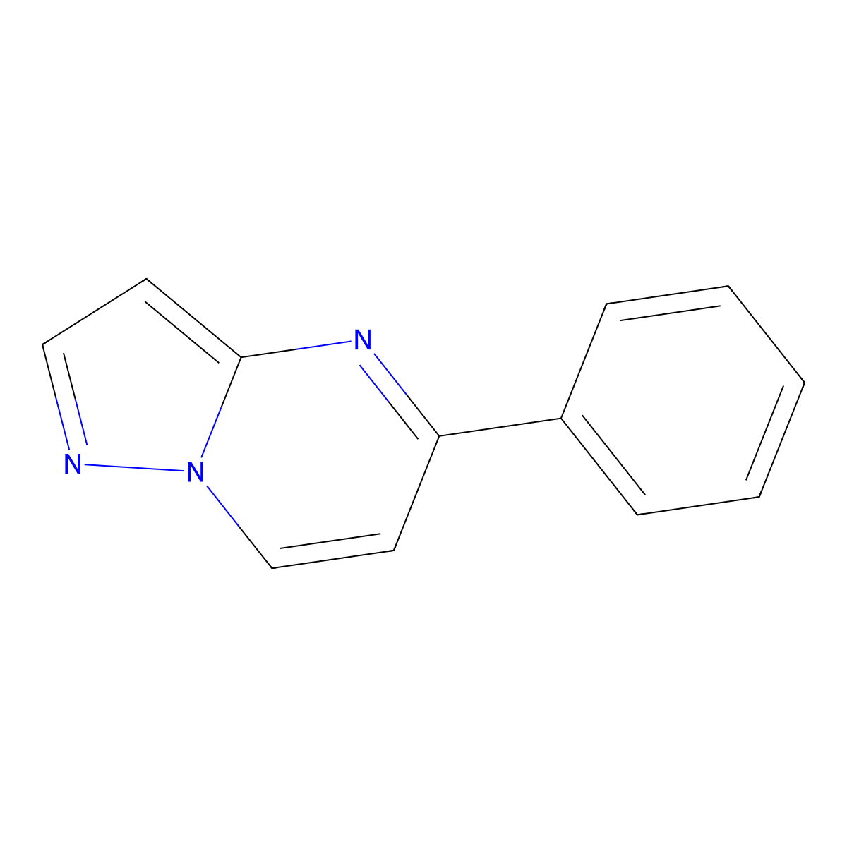 5-Phenylpyrazolo[1,5-a]pyrimidine molecular structure, CAS 72851-88-8