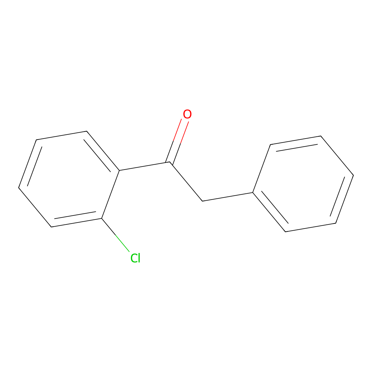 1-(2-Chlorophenyl)-2-phenylethan-1-one molecular structure, CAS 72867-72-2