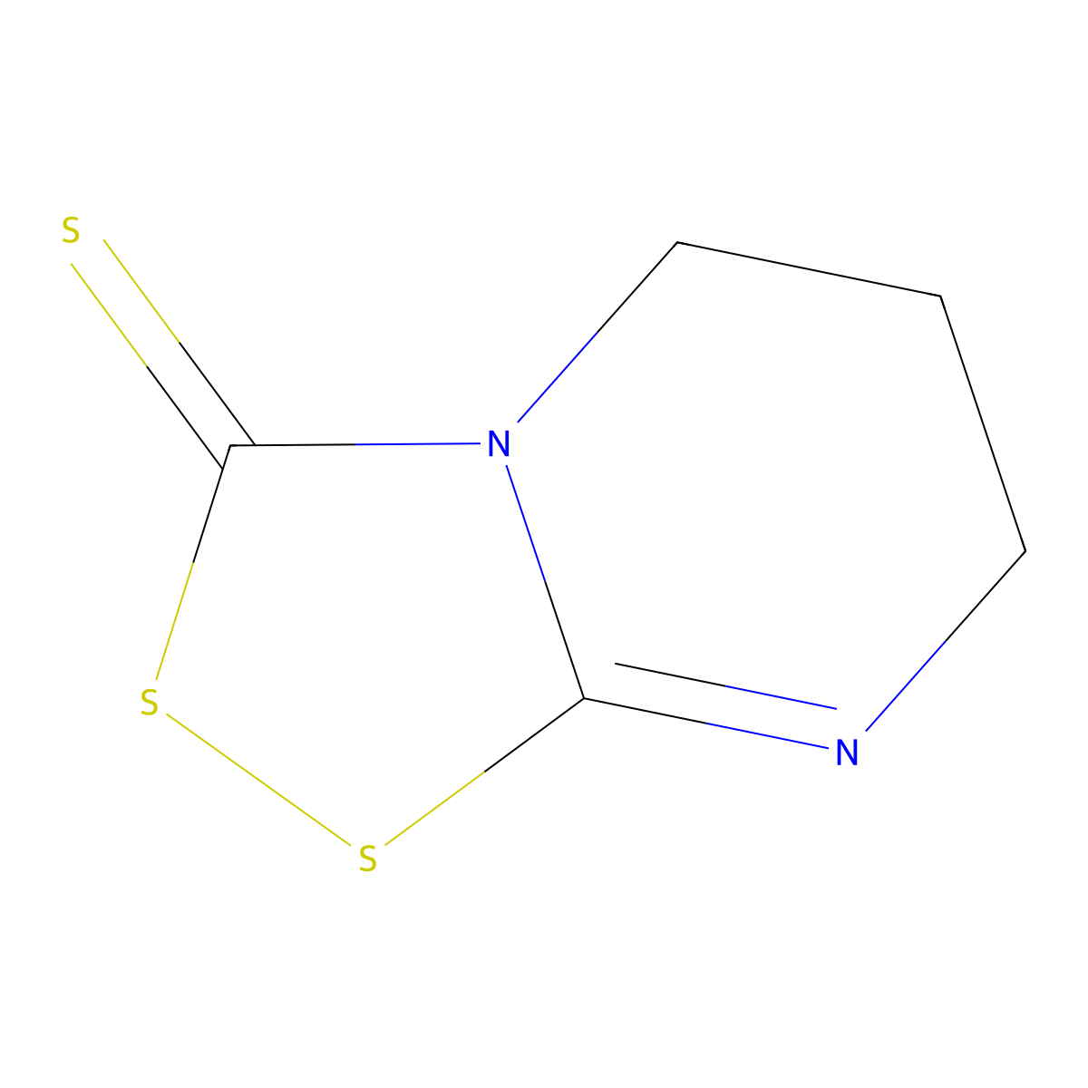 6,7-Dihydro-3H,5H-[1,2,4]dithiazolo[4,3-a]pyrimidine-3-thione molecular structure, CAS 72885-87-1
