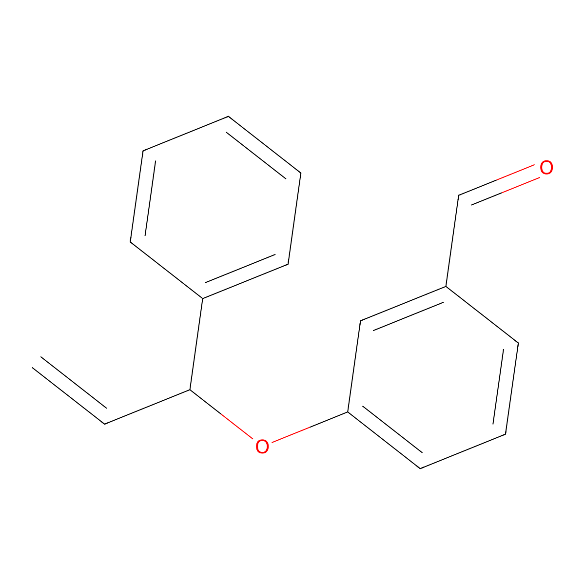 3-[(1-Phenylprop-2-en-1-yl)oxy]benzaldehyde molecular structure, CAS 728885-47-0