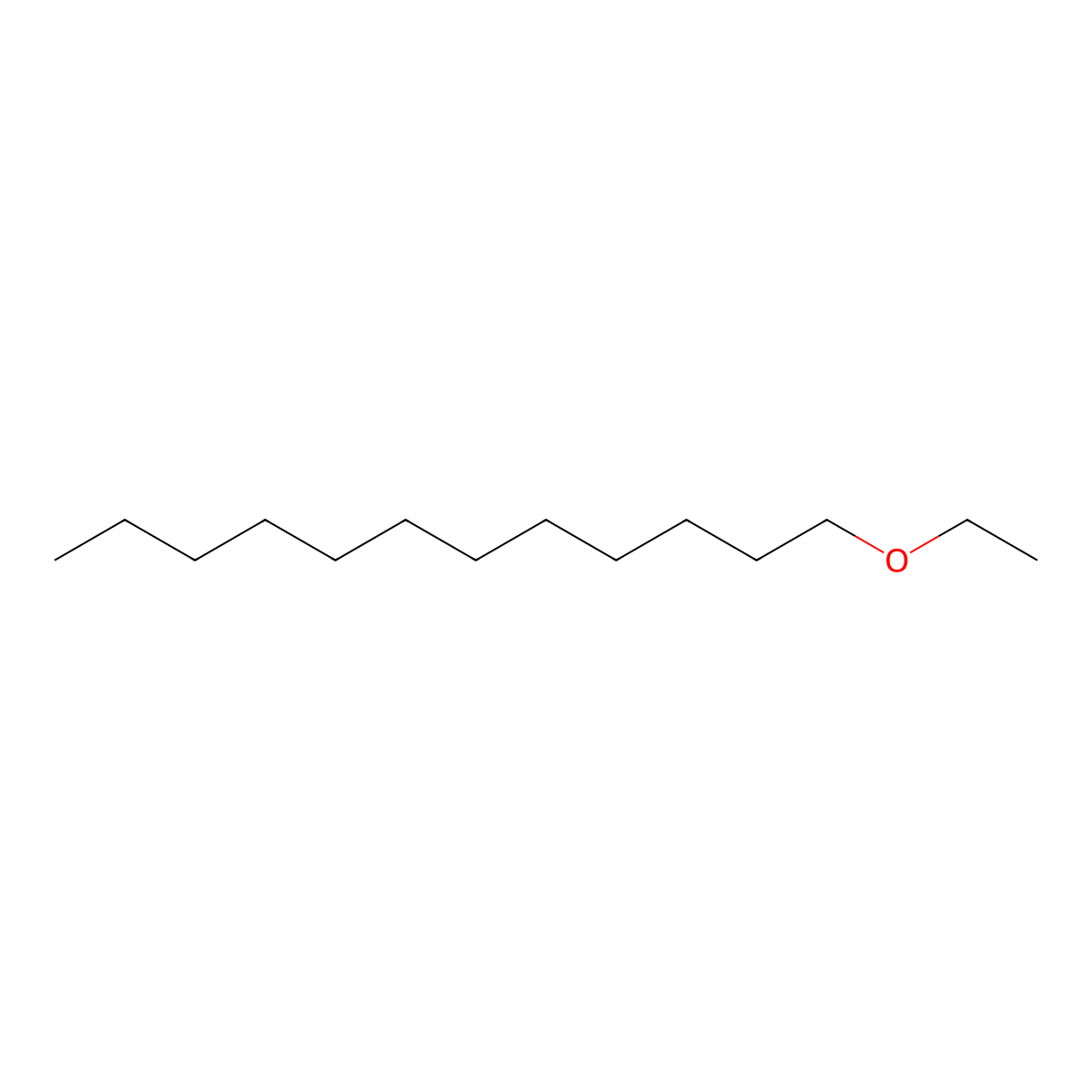 1-Ethoxydodecane molecular structure, CAS 7289-37-4