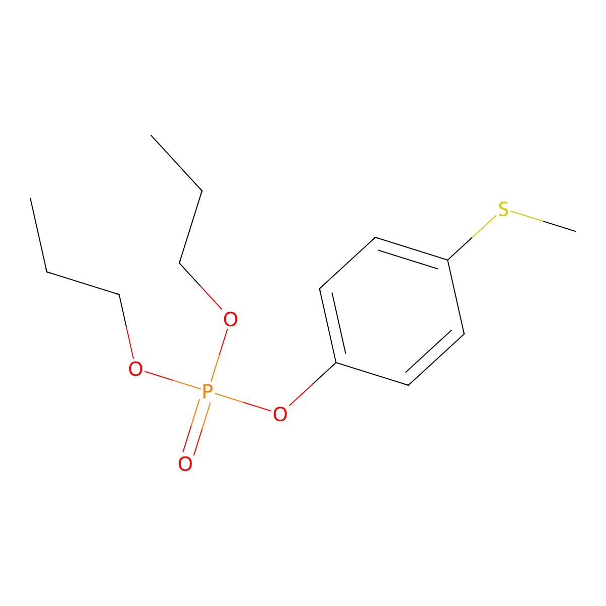 Propaphos molecular structure, CAS 7292-16-2
