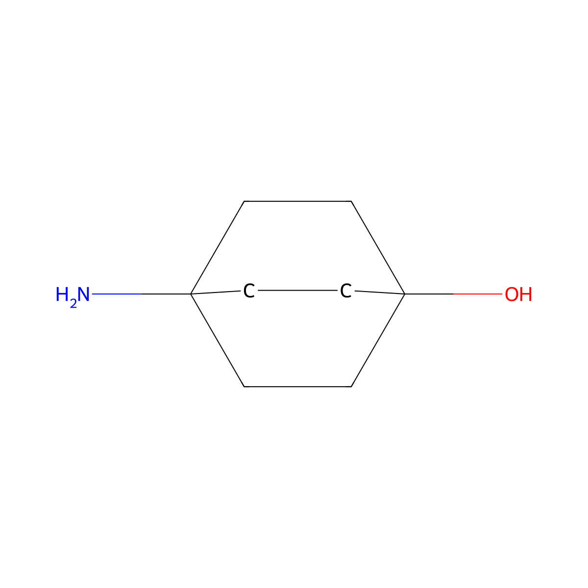 4-Aminobicyclo(2.2.2)octan-1-ol molecular structure, CAS 72948-82-4