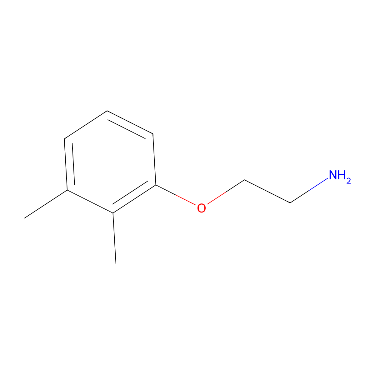 2-(2,3-Dimethyl-phenoxy)-ethylamine molecular structure, CAS 72955-83-0
