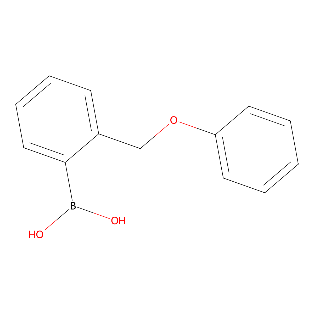 [2-(Phenoxymethyl)phenyl]boronic acid molecular structure, CAS 729558-57-0
