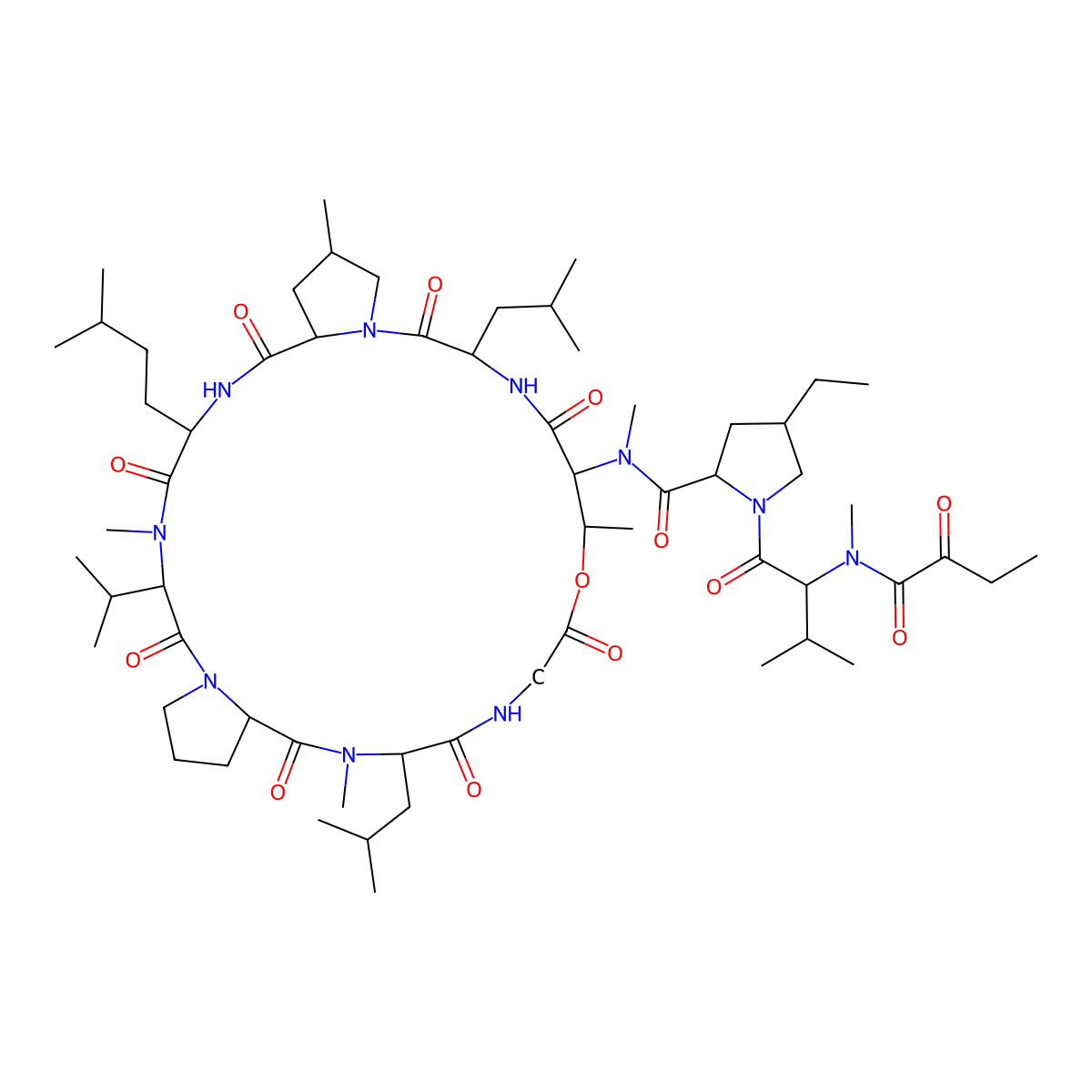 Mycoplanecin A molecular structure, CAS 72993-51-2