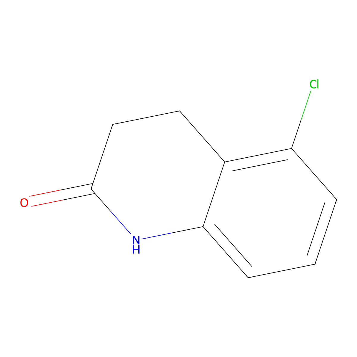 5-chloro-3,4-dihydroquinolin-2(1H)-one molecular structure, CAS 72995-15-4