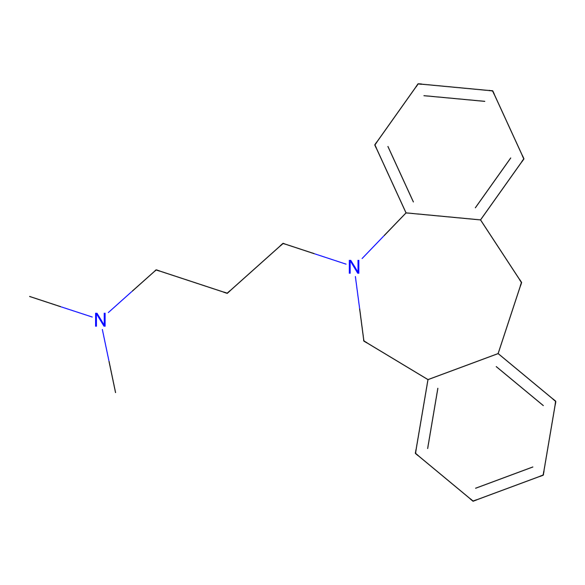 Prazepine molecular structure, CAS 73-07-4