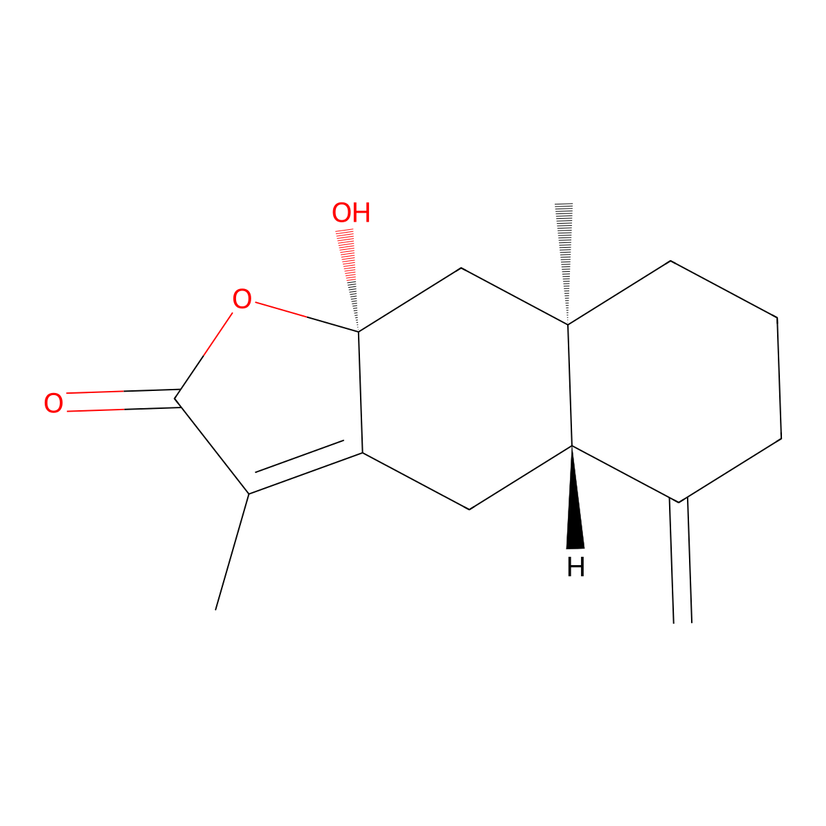 Atractylenolide Iii molecular structure, CAS 73030-71-4