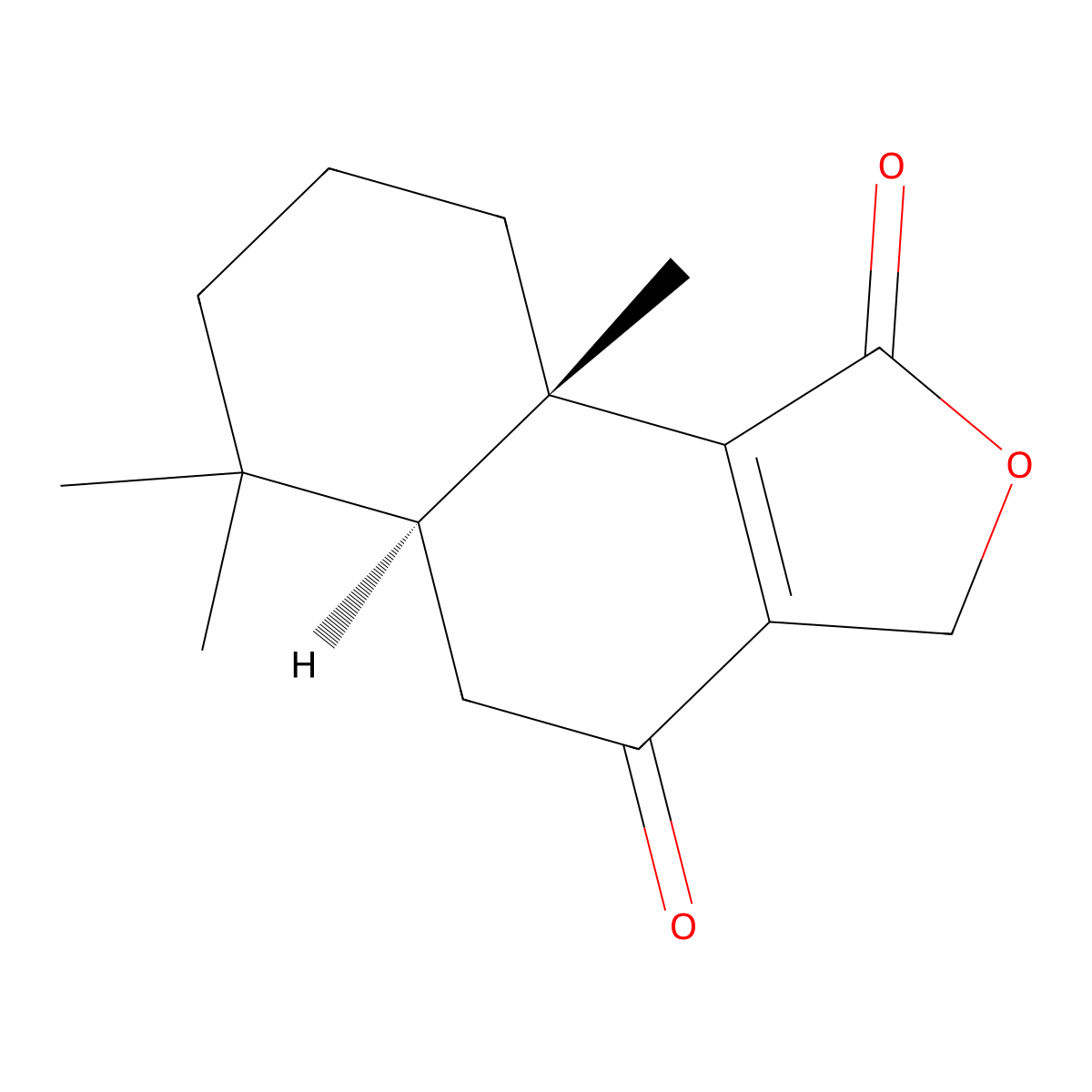 7-Ketoisodrimenin molecular structure, CAS 73036-54-1
