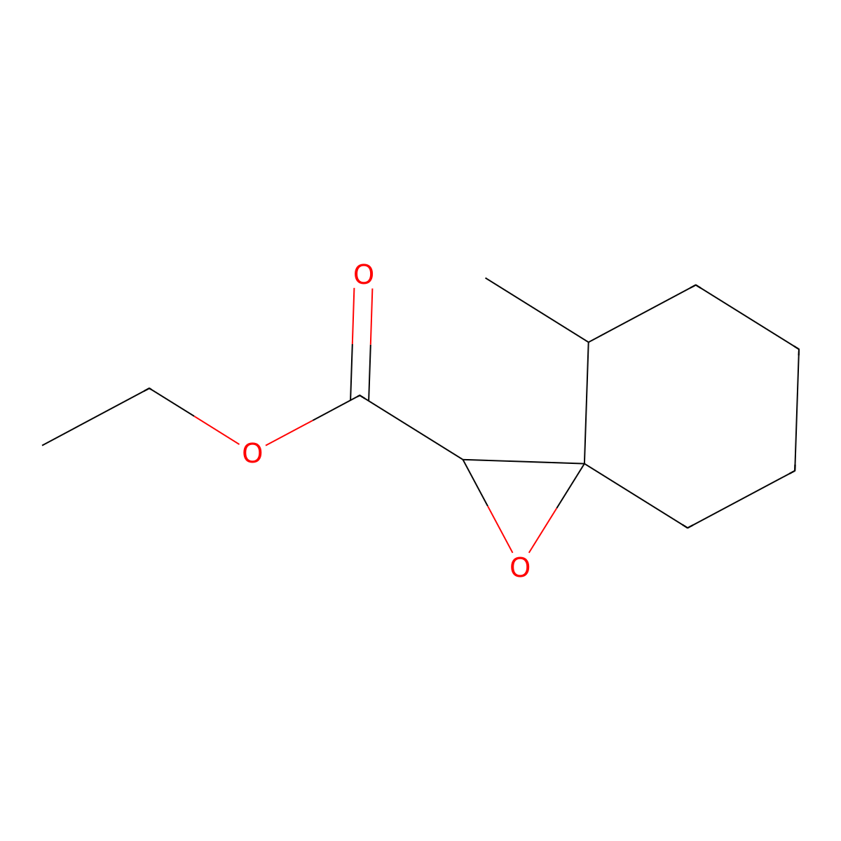 Ethyl 4-methyl-1-oxaspiro[2.5]octane-2-carboxylate molecular structure, CAS 73040-01-4