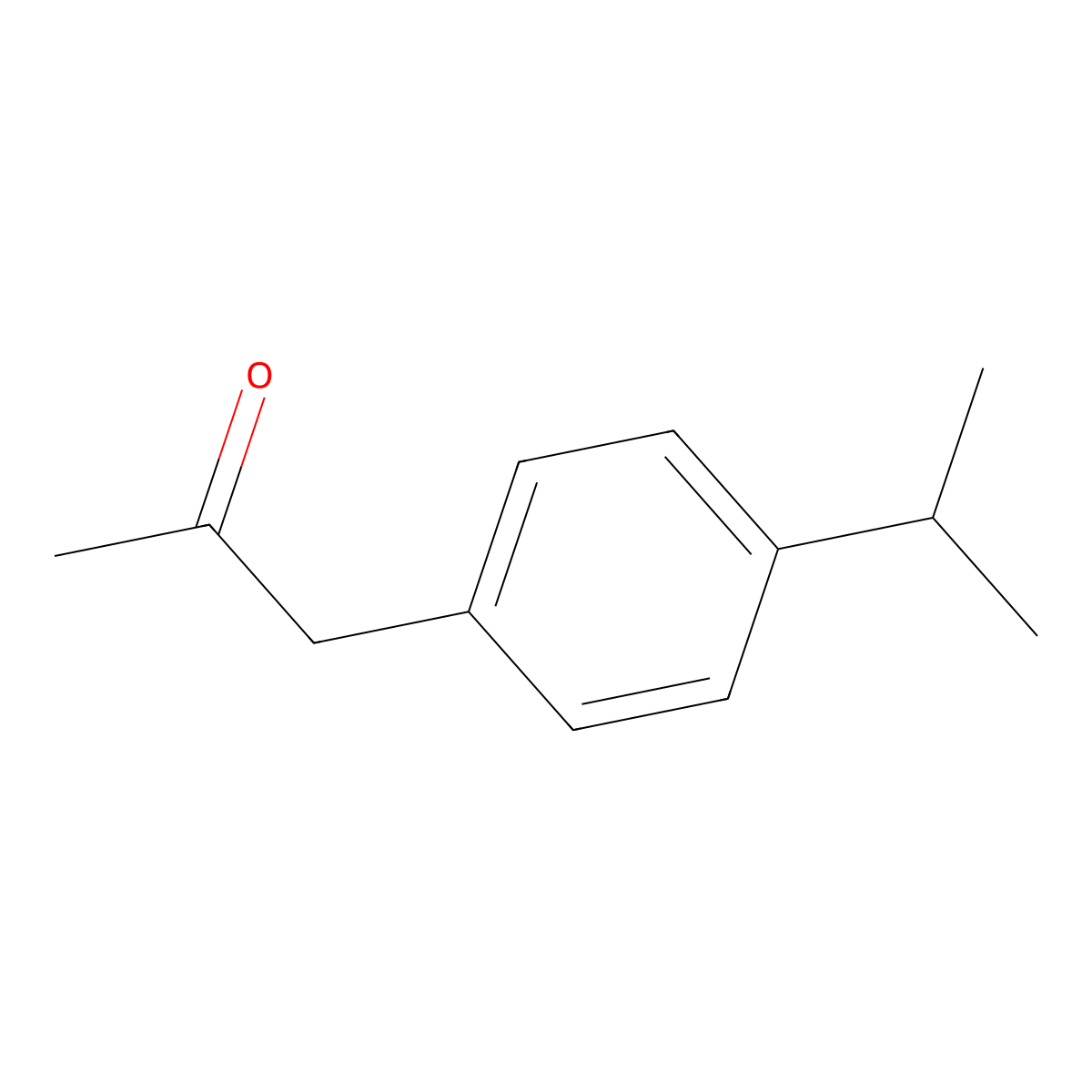 1-(4-Isopropylphenyl)propan-2-one molecular structure, CAS 7306-39-0