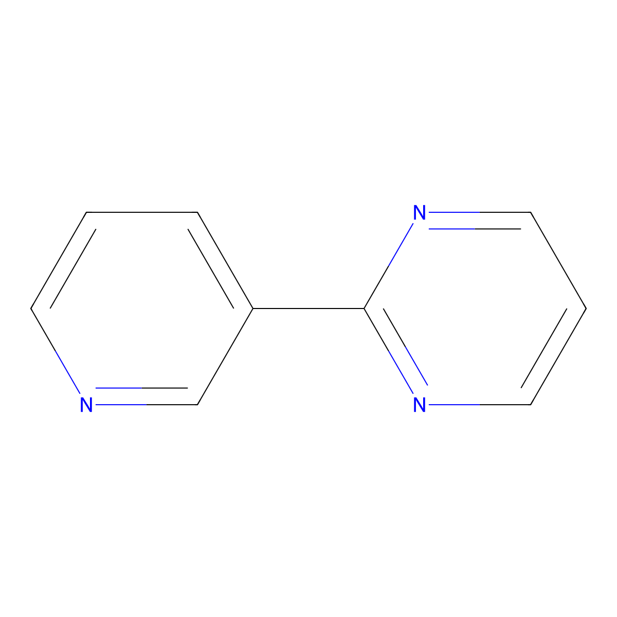 2-(Pyridin-3-yl)pyrimidine molecular structure, CAS 73082-74-3