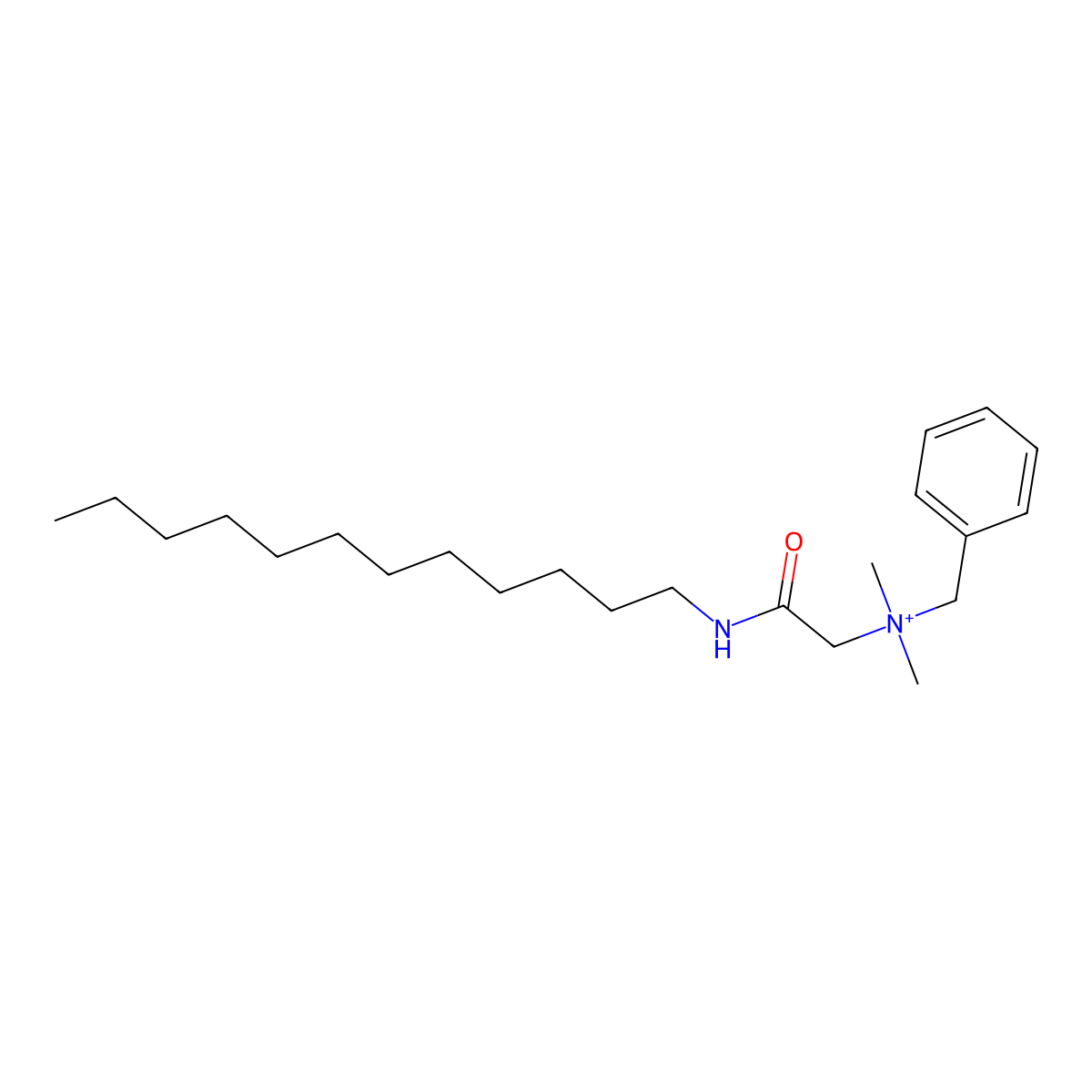 Metalkonium molecular structure, CAS 73091-68-6