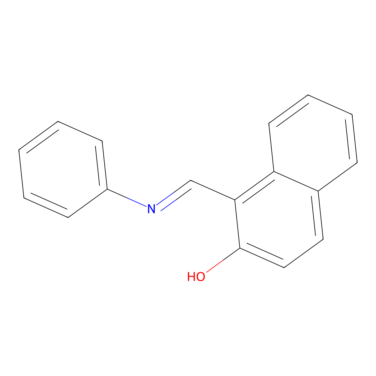 1-(Anilinomethylidene)-2-naphthalenone molecular structure, CAS 731-90-8