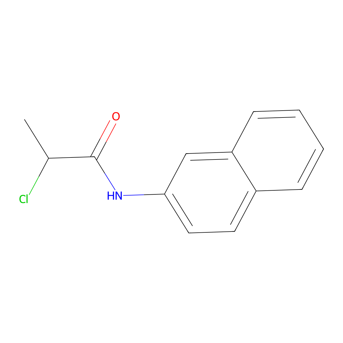 2-Chloro-N-2-naphthylpropanamide molecular structure, CAS 731012-04-7