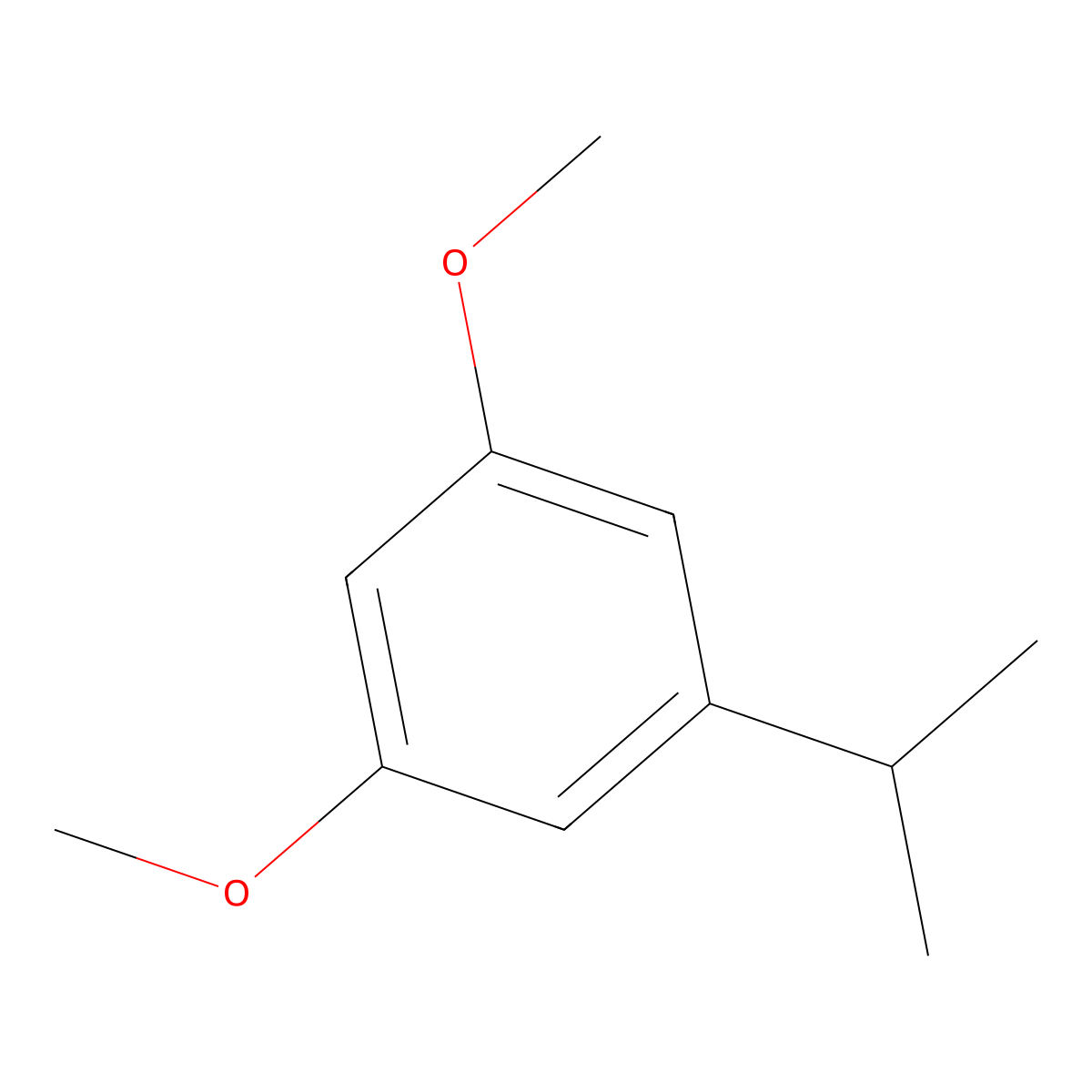 1,3-Dimethoxy-5-(propan-2-yl)benzene molecular structure, CAS 73109-76-9