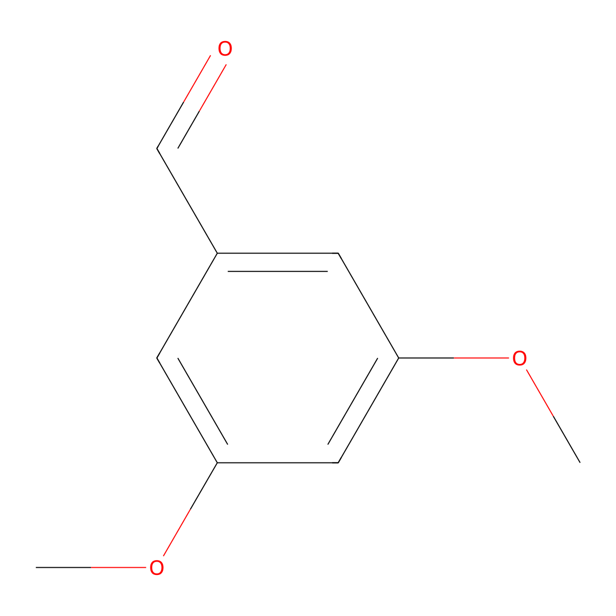 3,5-Dimethoxybenzaldehyde molecular structure, CAS 7311-34-4