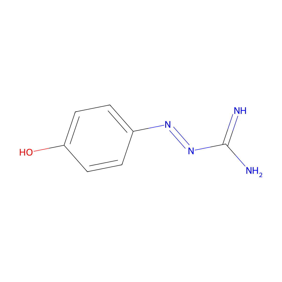 3-(4-Oxocyclohexa-2,5-dien-1-ylidene)carbazamidine molecular structure, CAS 7316-92-9