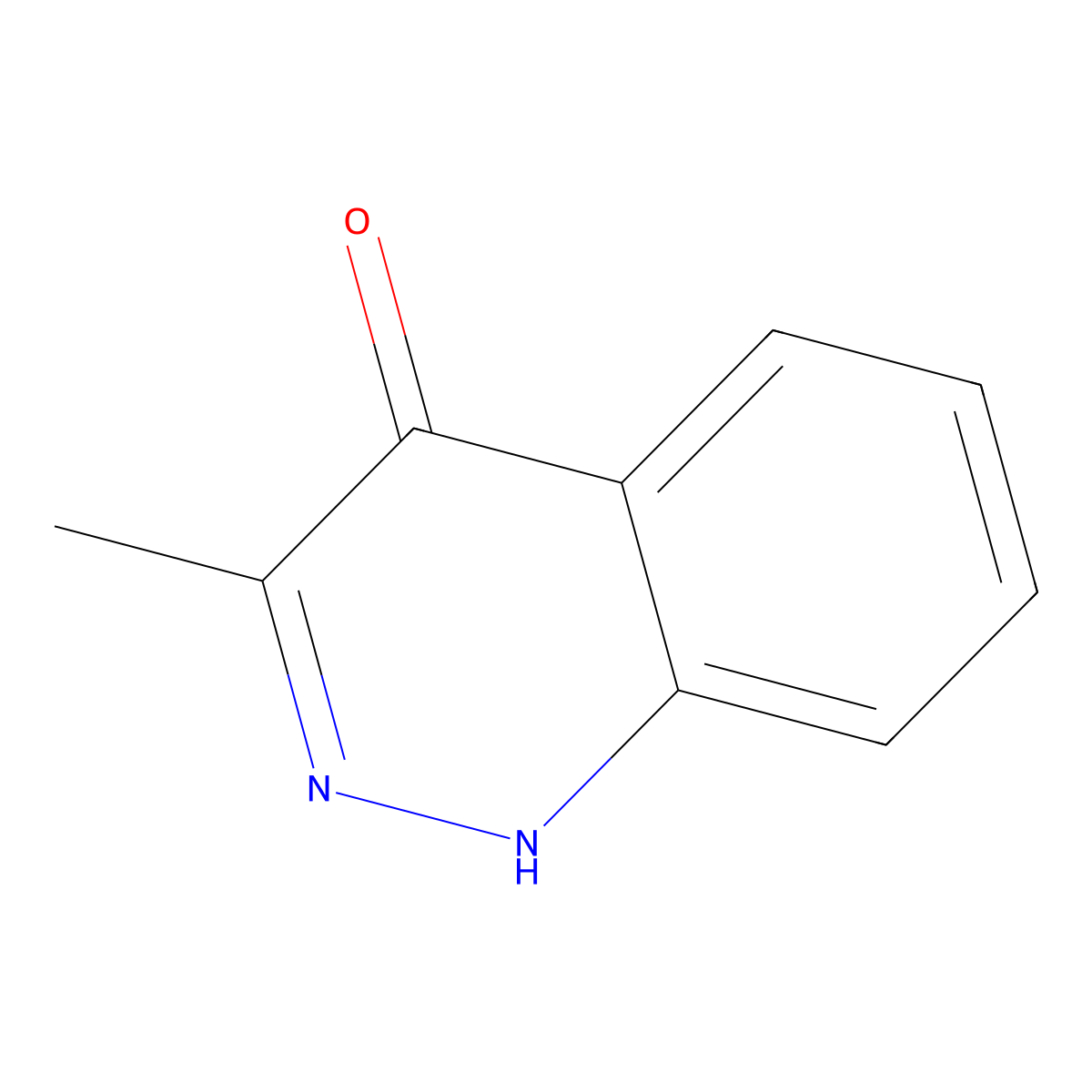 3-Methyl-4-cinnolinol molecular structure, CAS 7317-82-0