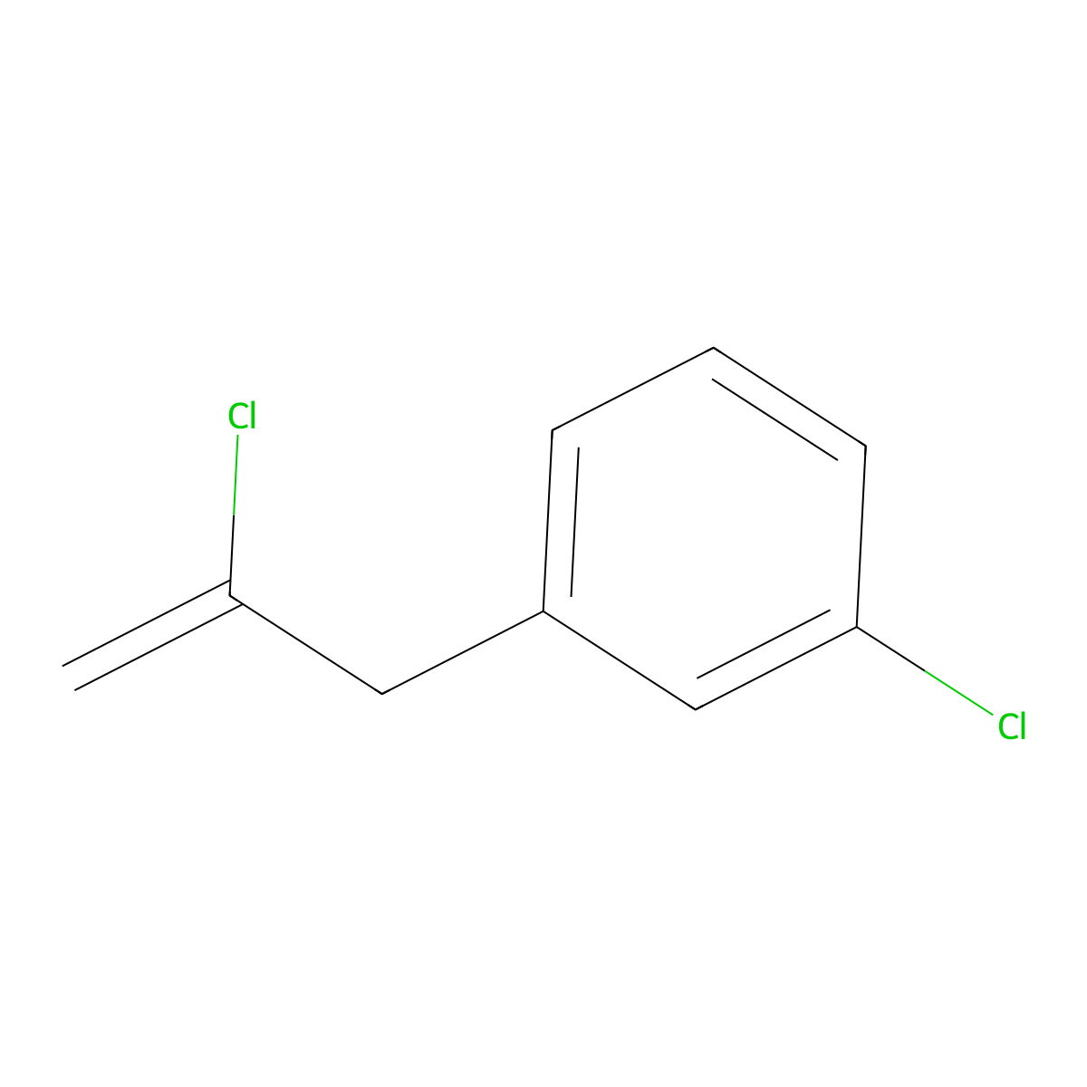 2-Chloro-3-(3-chlorophenyl)-1-propene molecular structure, CAS 731772-04-6