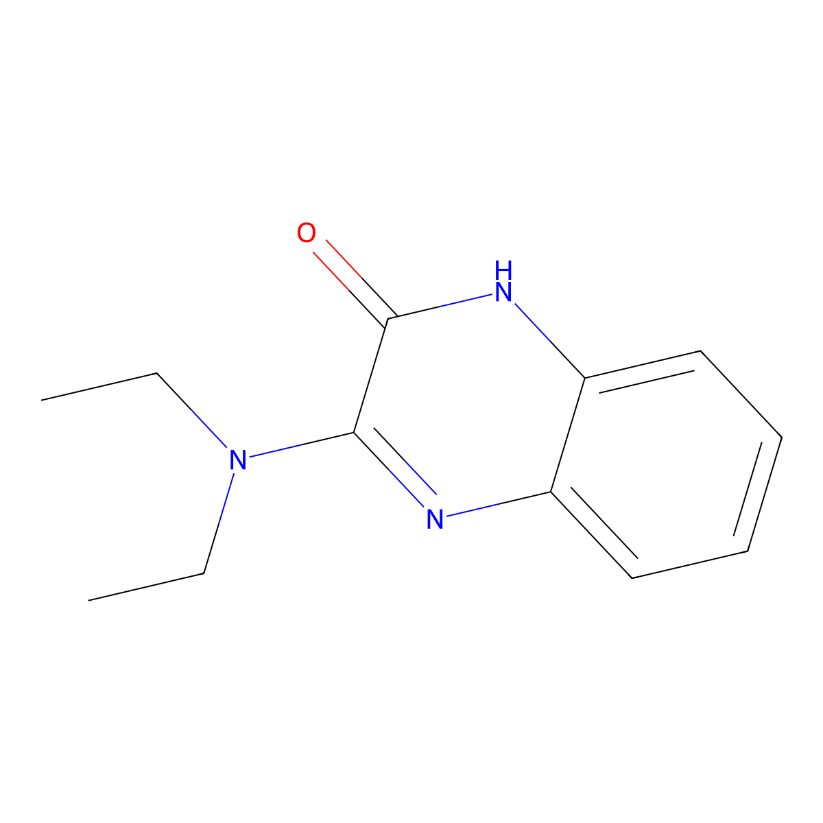 3-(Diethylamino)-1,2-dihydroquinoxalin-2-one molecular structure, CAS 731795-58-7