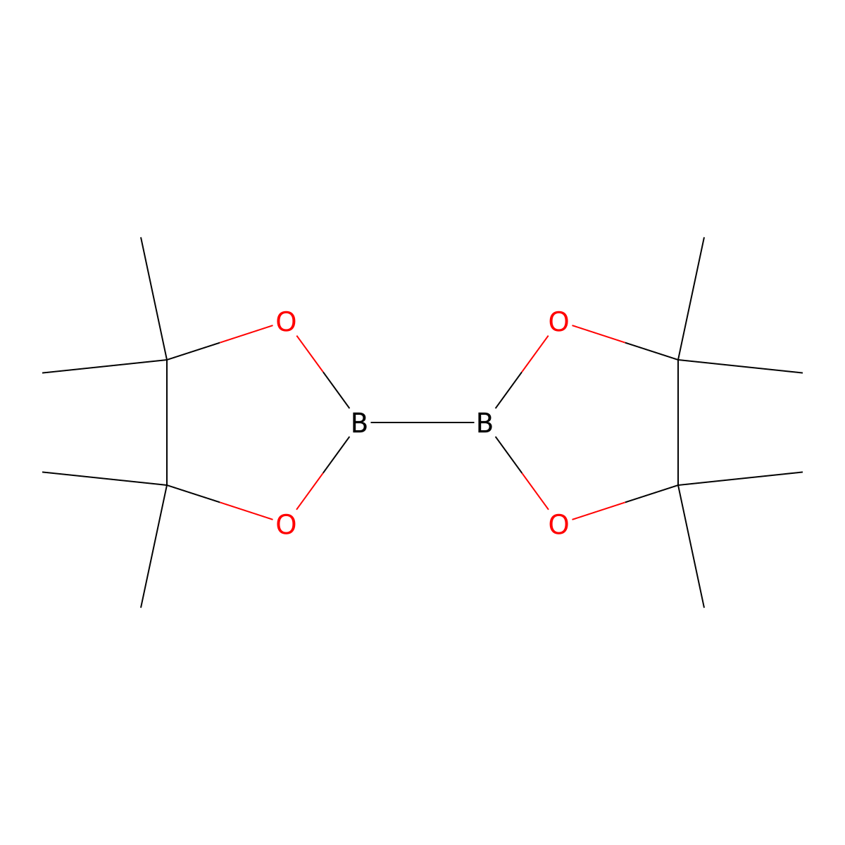 Bis(pinacolato)diborane molecular structure, CAS 73183-34-3