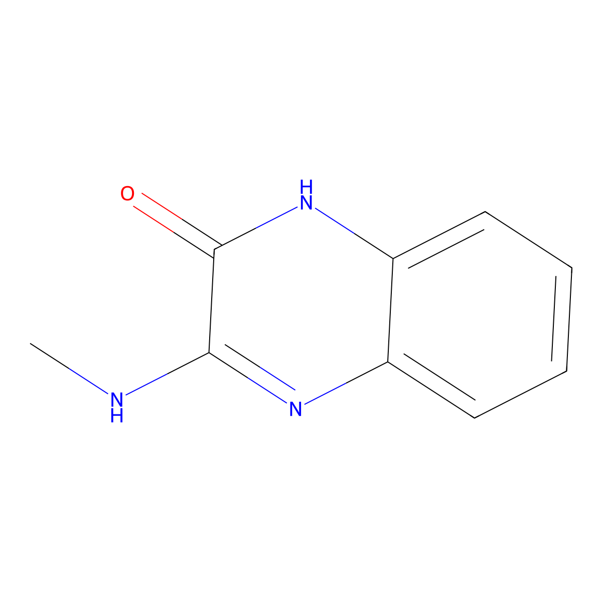 3-(Methylamino)quinoxalin-2(1H)-one molecular structure, CAS 73185-66-7