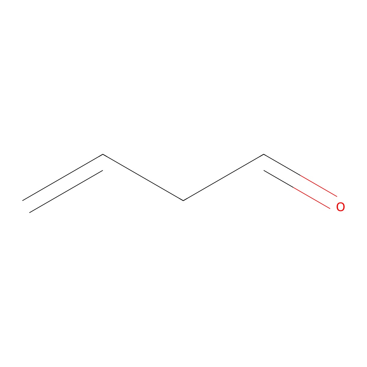 3-Butenal molecular structure, CAS 7319-38-2