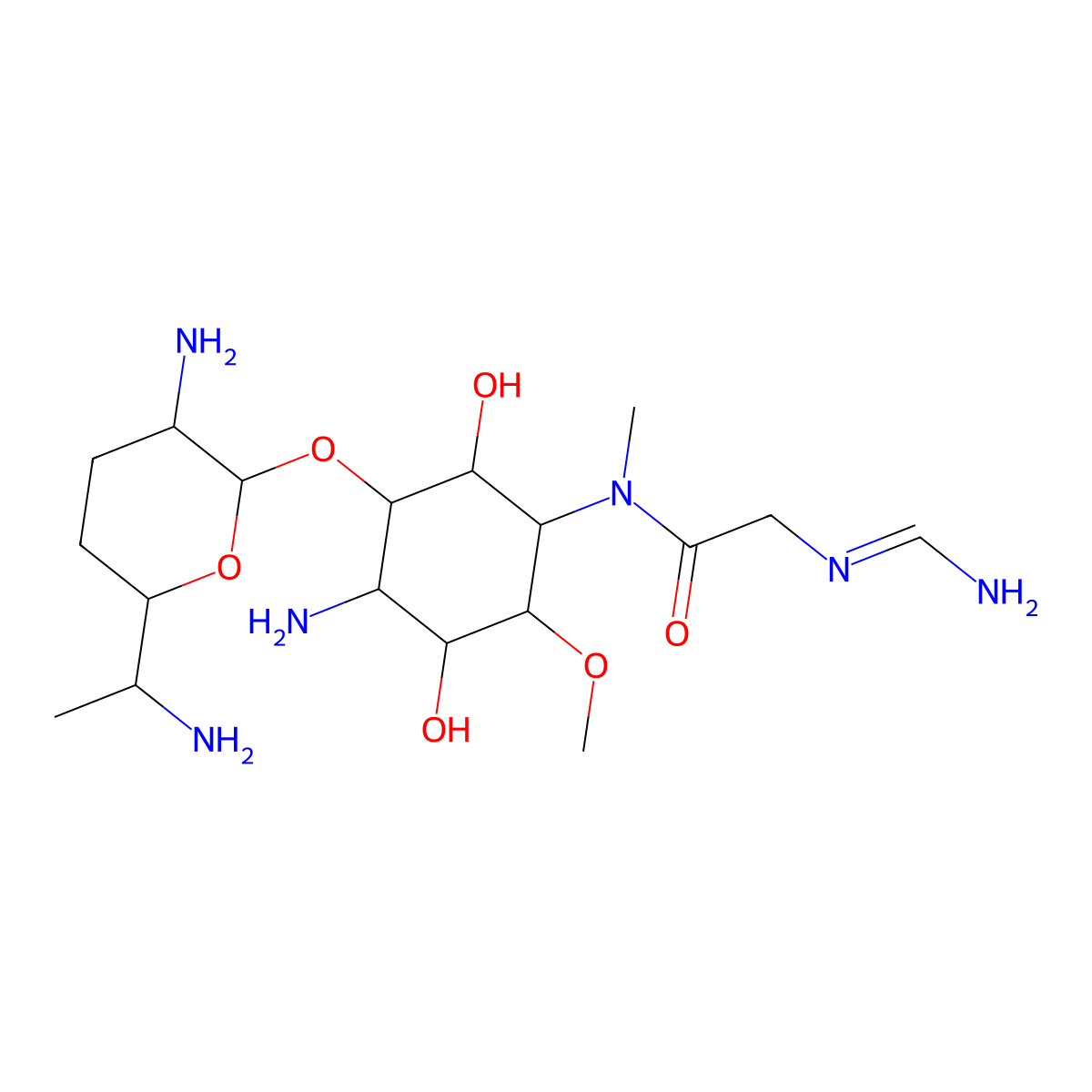 Dactimicin molecular structure, CAS 73196-97-1