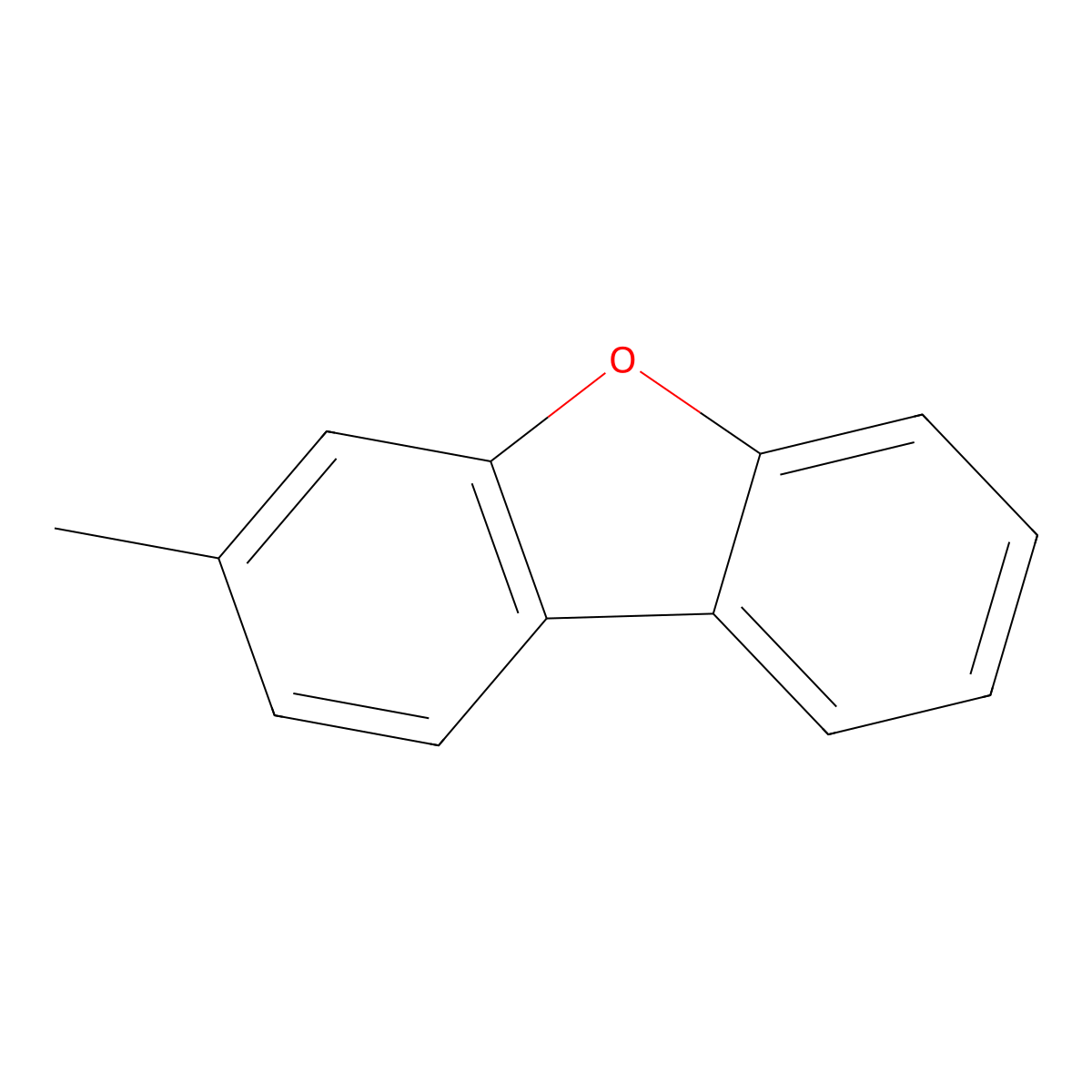 3-Methyldibenzofuran molecular structure, CAS 7320-52-7