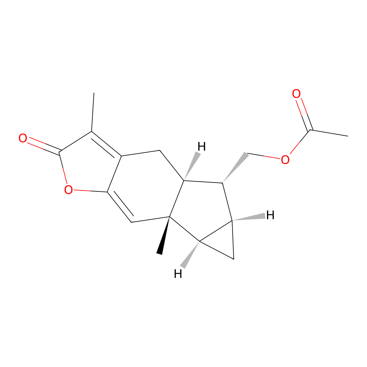 Chloranthalactone C molecular structure, CAS 73215-91-5