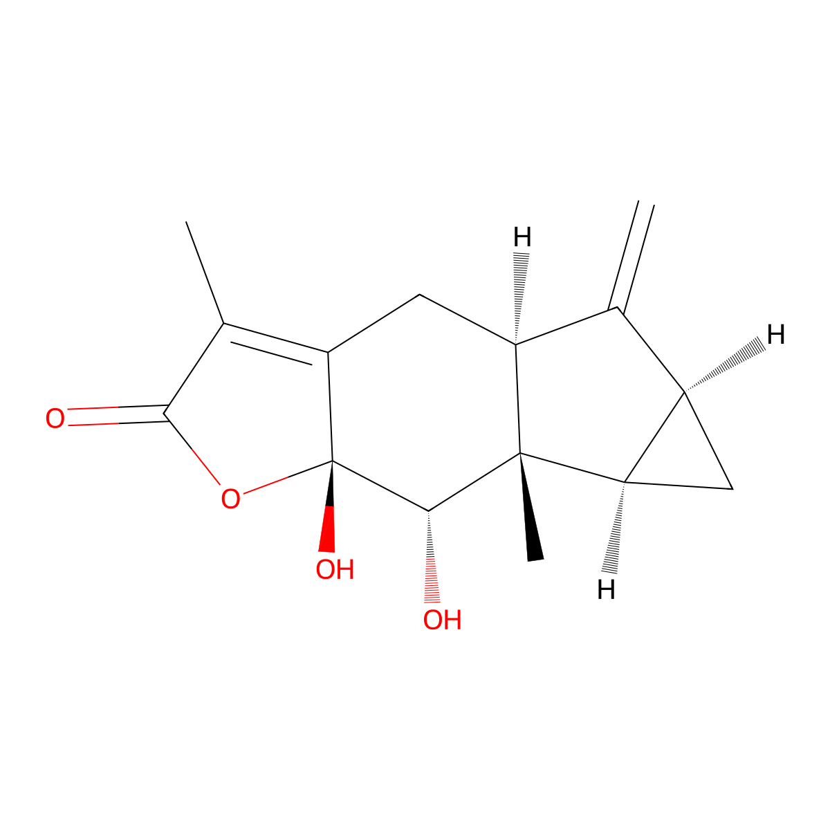 Chloranthalactone E molecular structure, CAS 73215-92-6