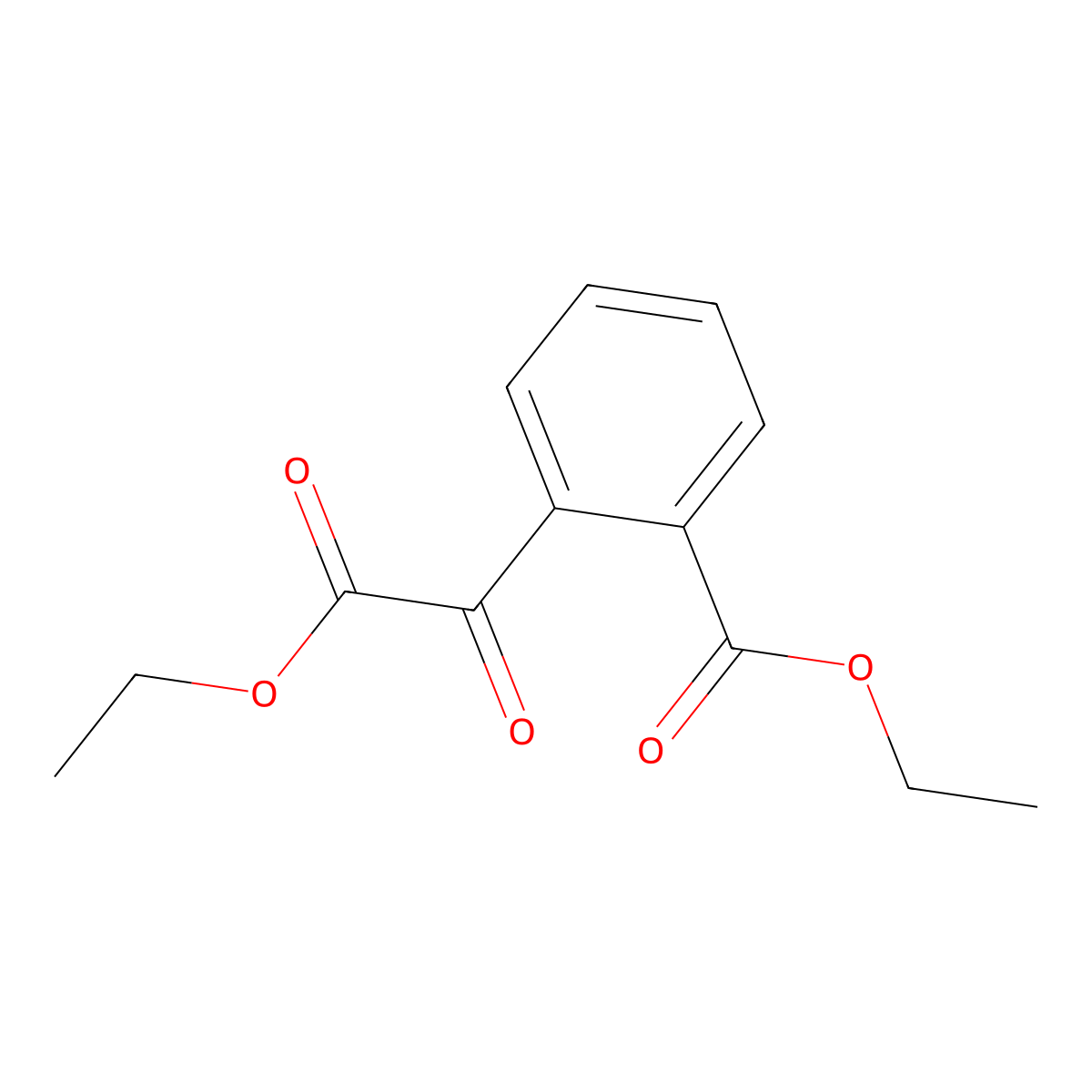 Ethyl 2-carboethoxybenzoylformate molecular structure, CAS 732249-79-5