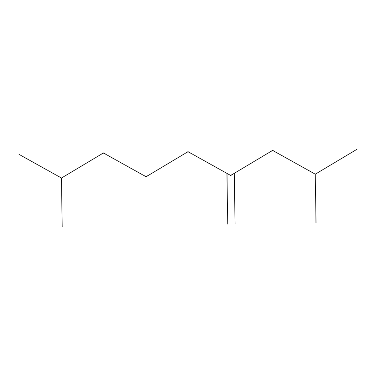 2,8-Dimethyl-4-methylenenonane molecular structure, CAS 7323-15-1