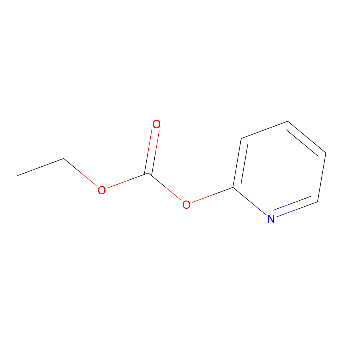 Ethyl Pyridin-2-yl Carbonate molecular structure, CAS 7325-39-5