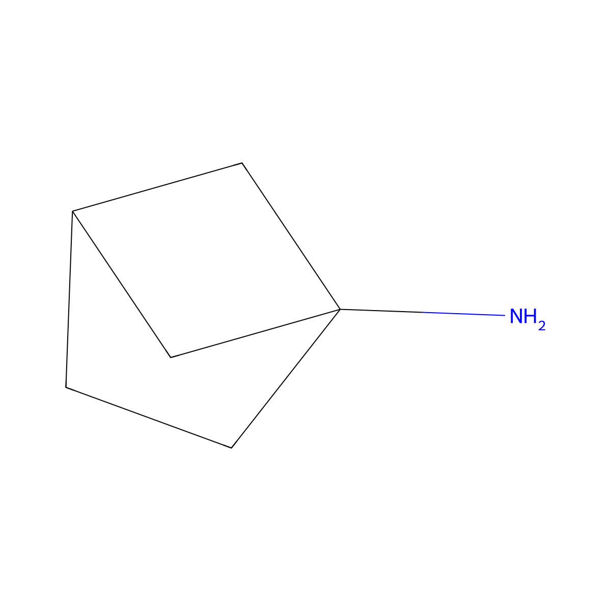 Bicyclo[2.1.1]hexan-1-amine molecular structure, CAS 732944-06-8