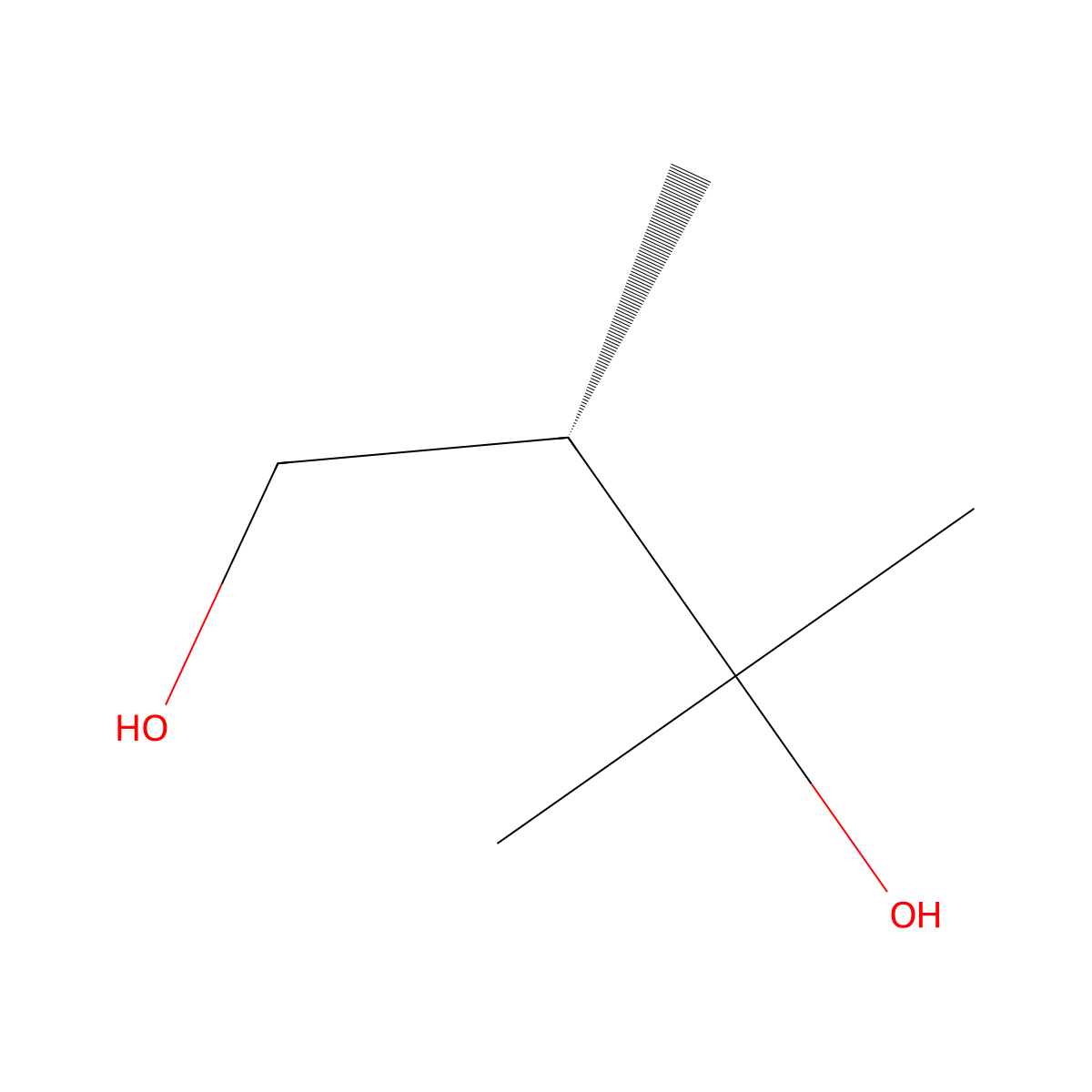 (2S)-2,3-dimethylbutane-1,3-diol molecular structure, CAS 73295-12-2
