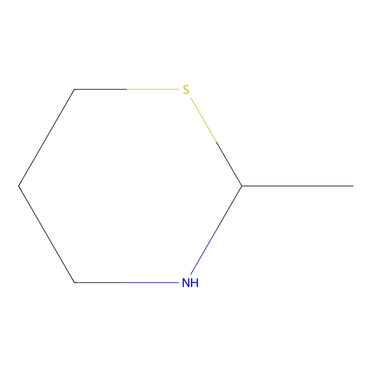 2-Methyl-1,3-thiazinane molecular structure, CAS 73317-67-6