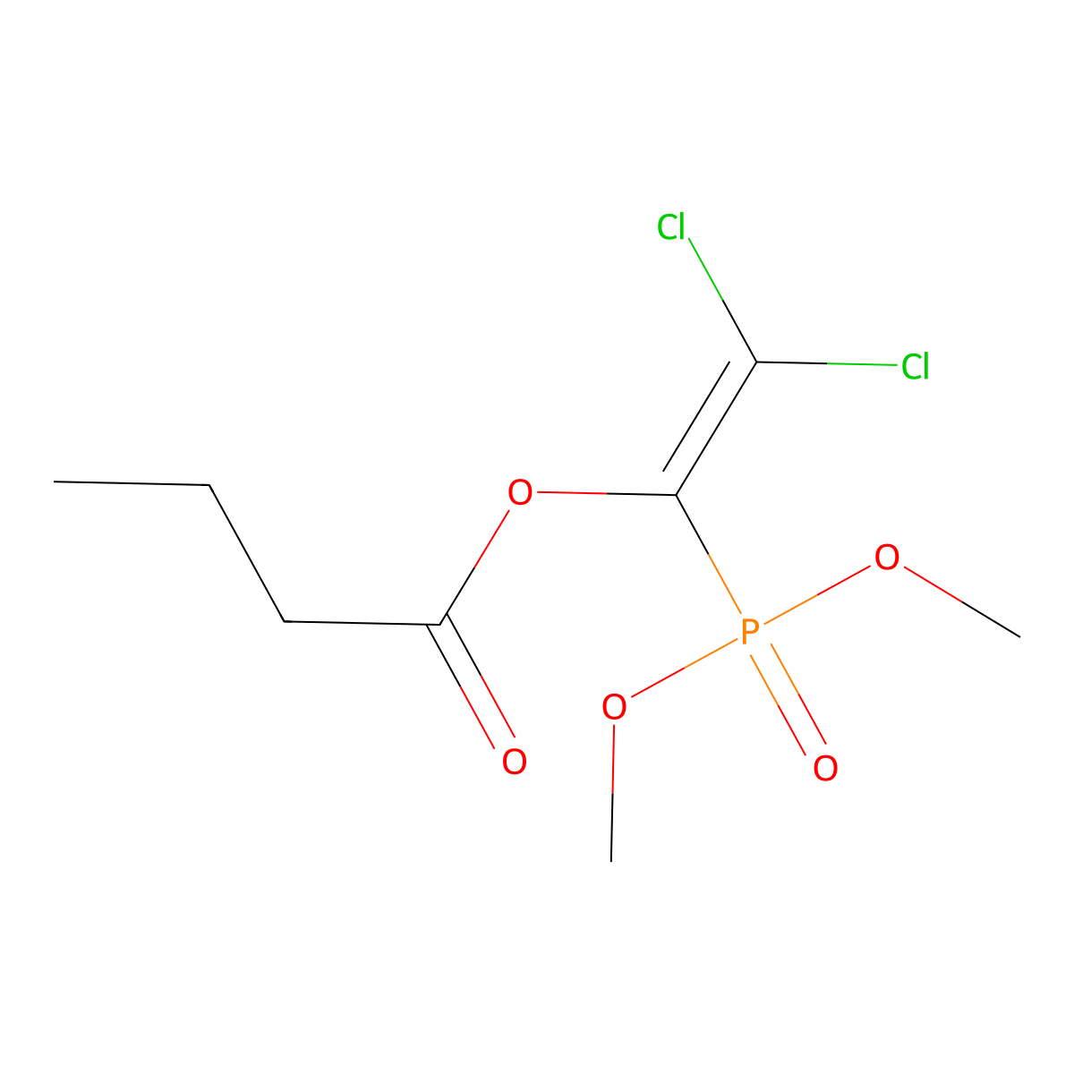 Vinylbutonate molecular structure, CAS 73321-74-1